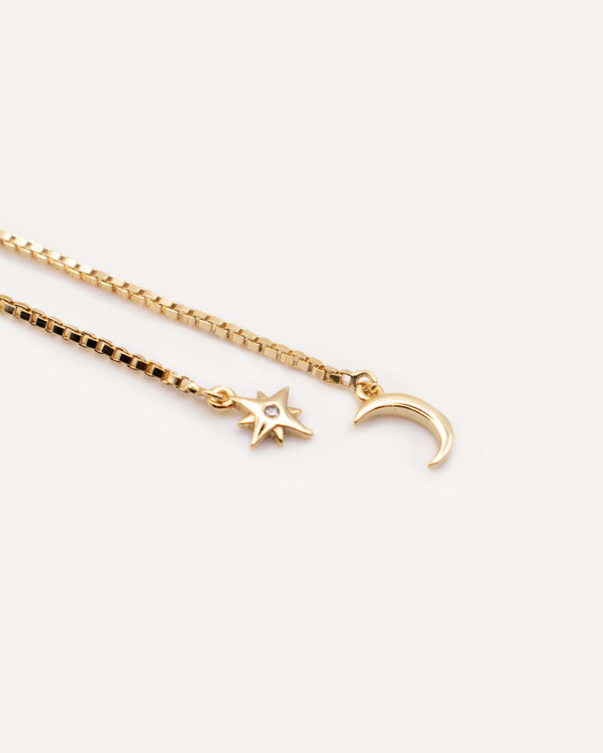Pendiente Cadena Ziggy Gold