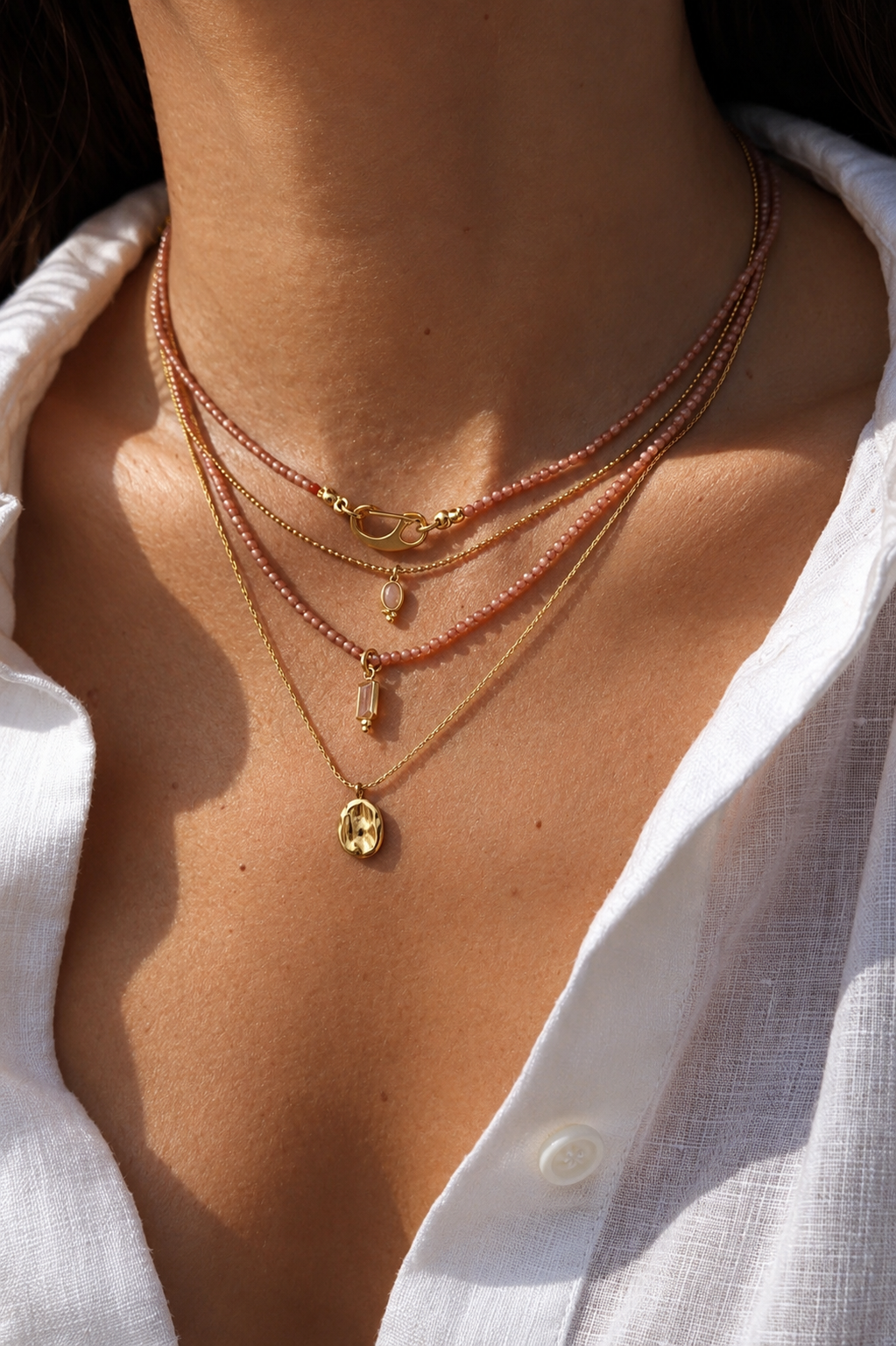 Collar Addaia Gold