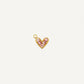 Charm Corazón Rosa Gold