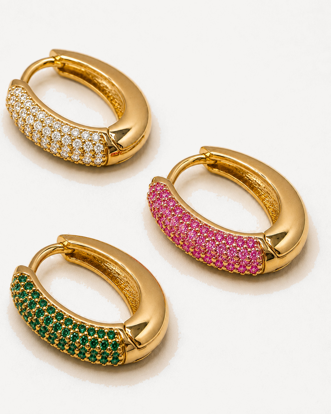 Aritos Bianca Cherry Gold