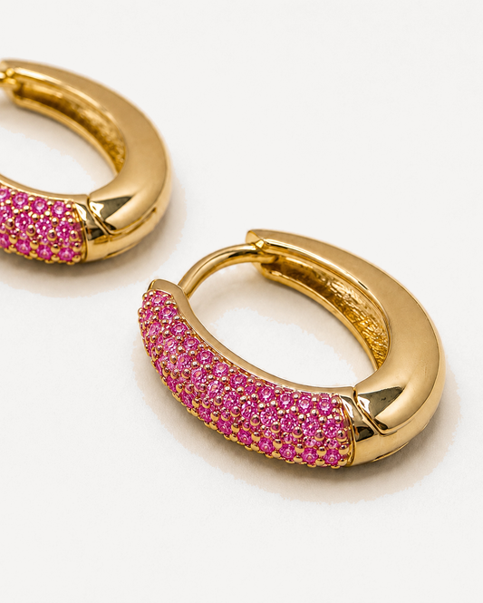 Aritos Bianca Cherry Gold