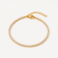 Pulsera Tennis Gold