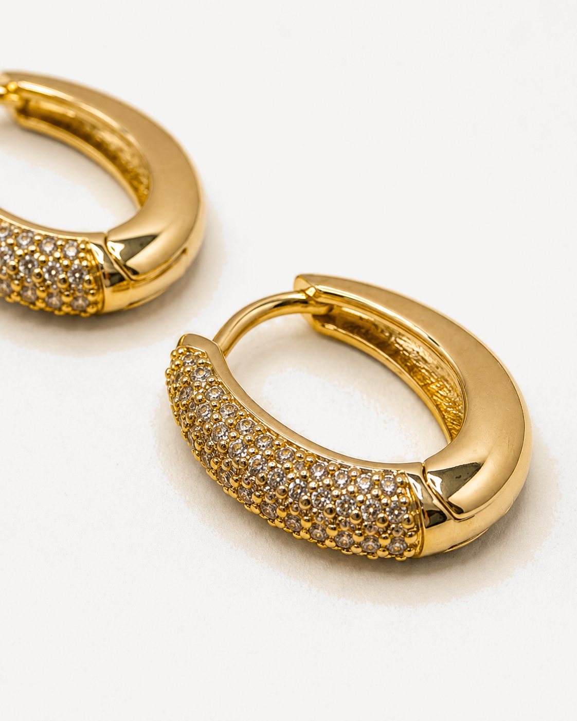 Aritos Bianca Blanco Gold