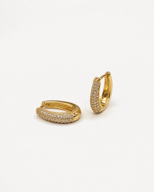 Aritos Bianca Blanco Gold