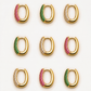 Aritos Bianca Cherry Gold