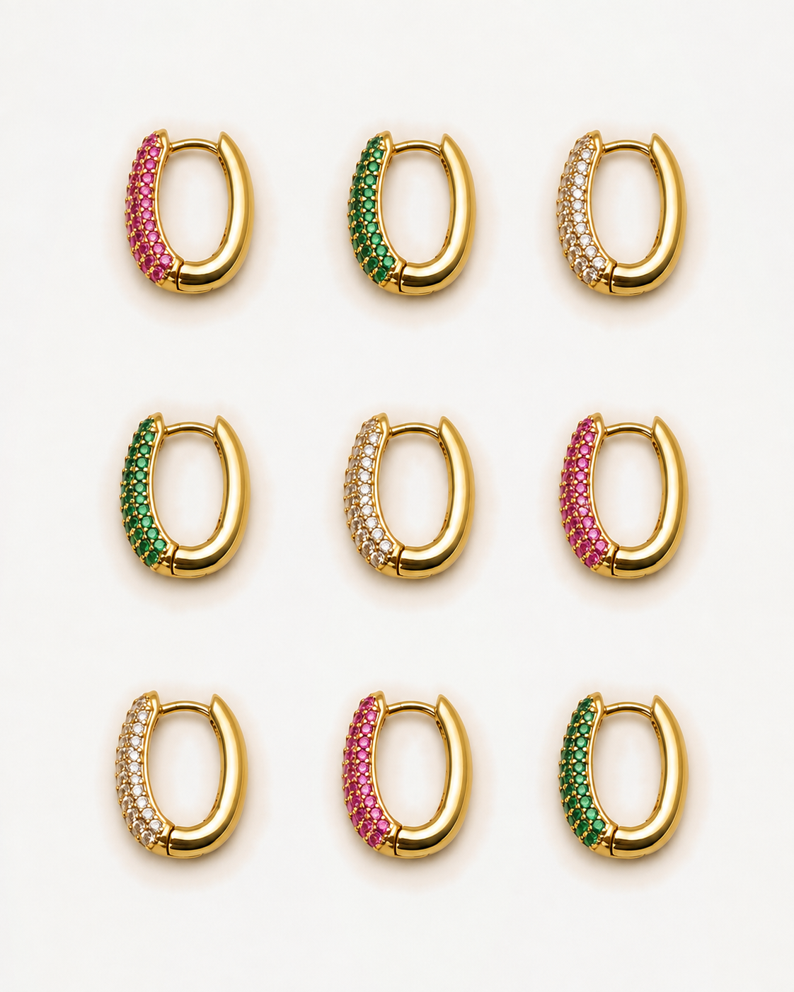 Aritos Bianca Cherry Gold