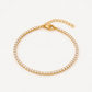Pulsera Tennis Gold