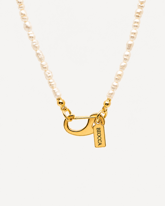 Collar Pearl Gold