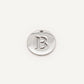 Charm Medalla Letra Silver