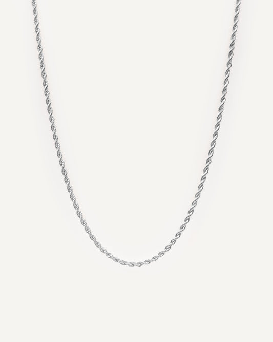 Cadena Cordón 45 Silver