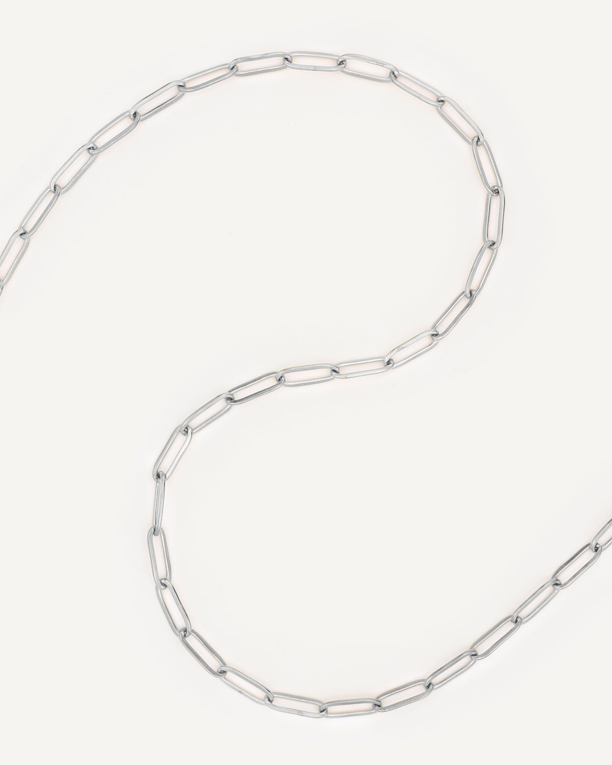 Cadena Eslabones 3mm 45 Silver