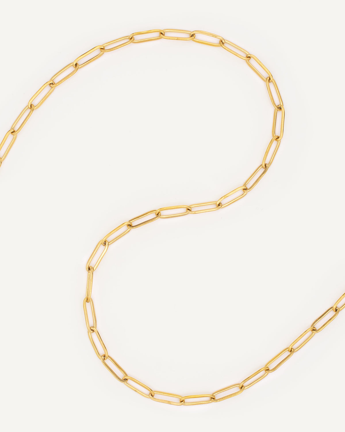 Cadena Eslabones 3mm 45 Gold