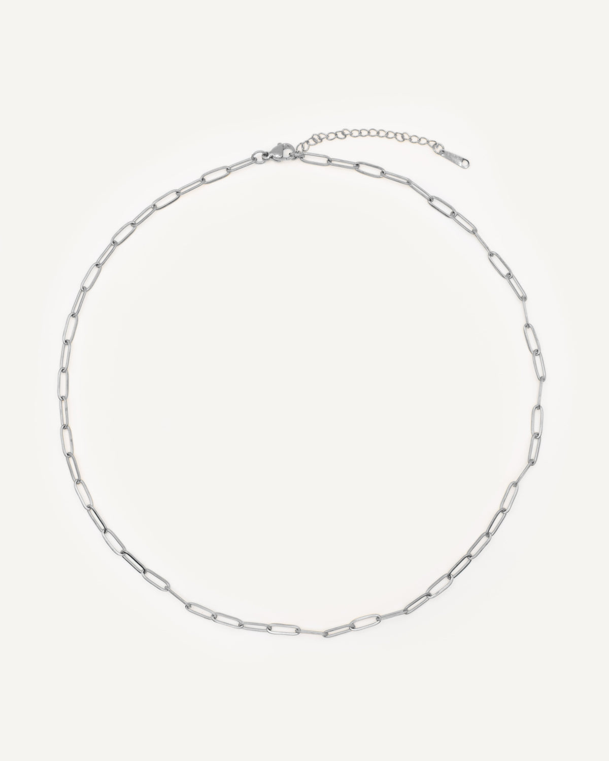Cadena Eslabones 3mm 45 Silver