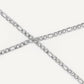 Cadena Fígaro 45 Silver