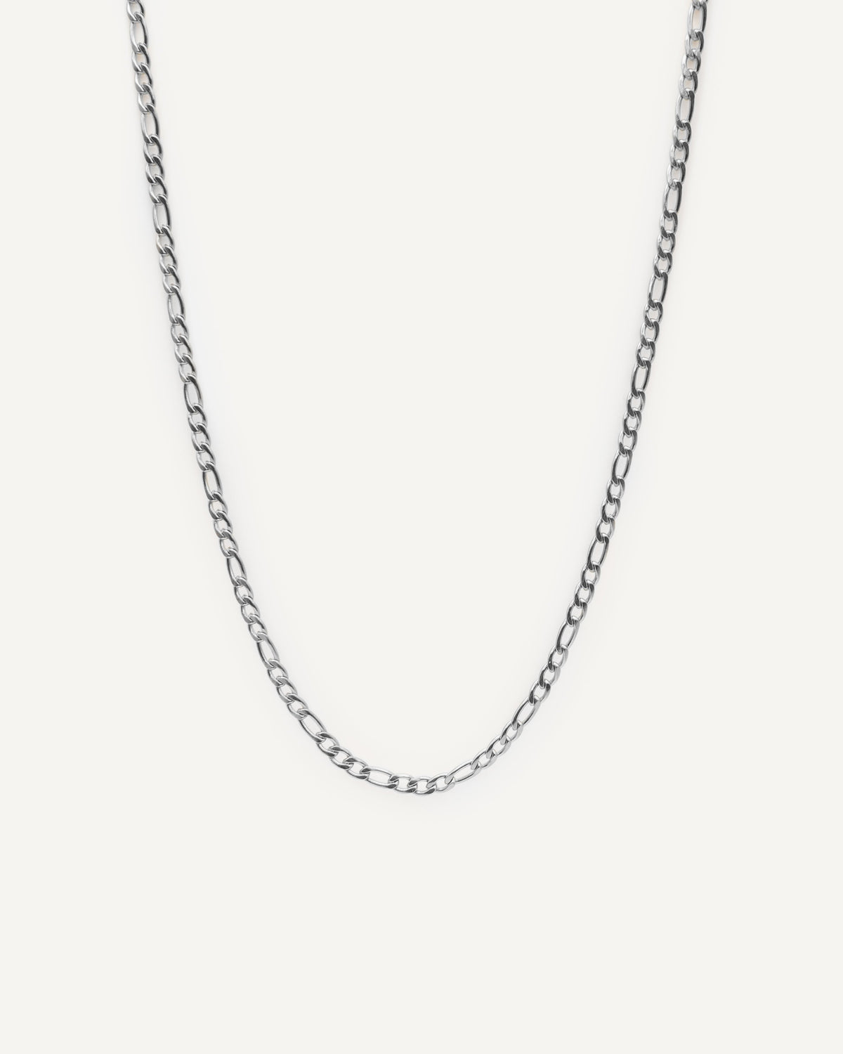 Cadena Fígaro 45 Silver
