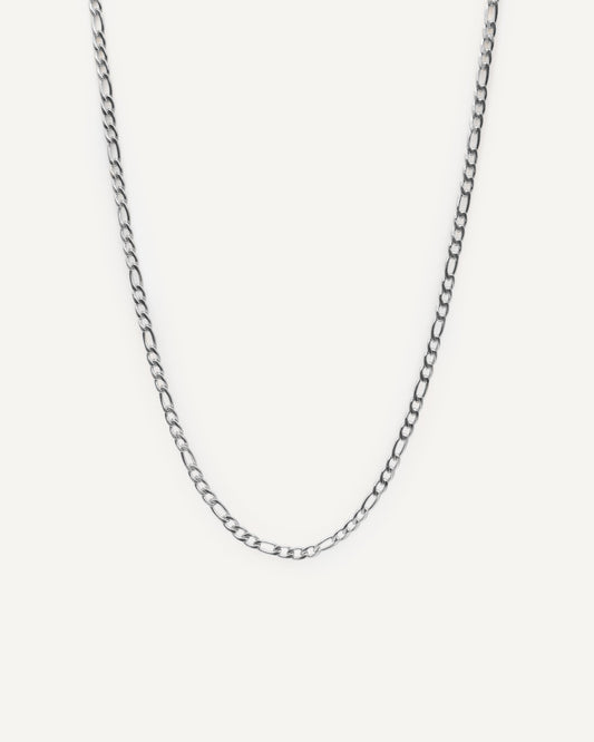 Cadena Fígaro 45 Silver