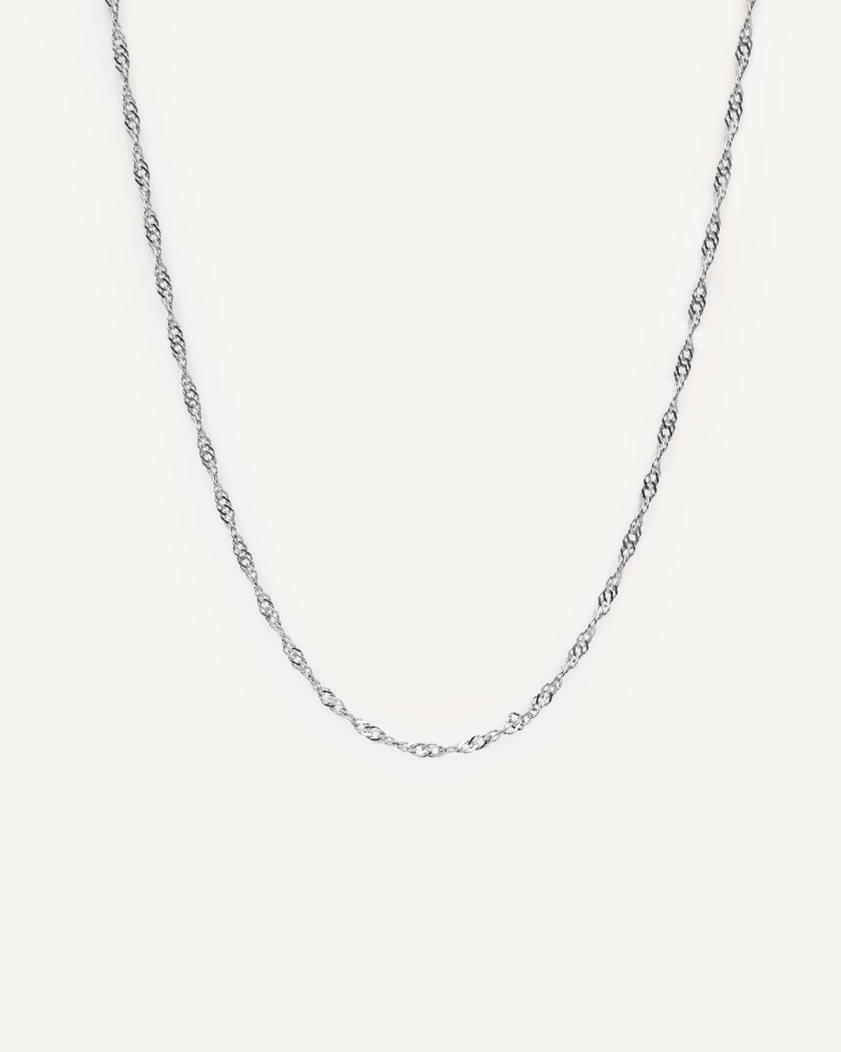 Cadena Singapur 45 Silver