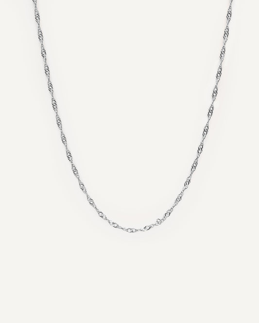 Cadena Singapur 45 Silver