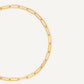 Cadena Eslabones 4mm 45 Gold