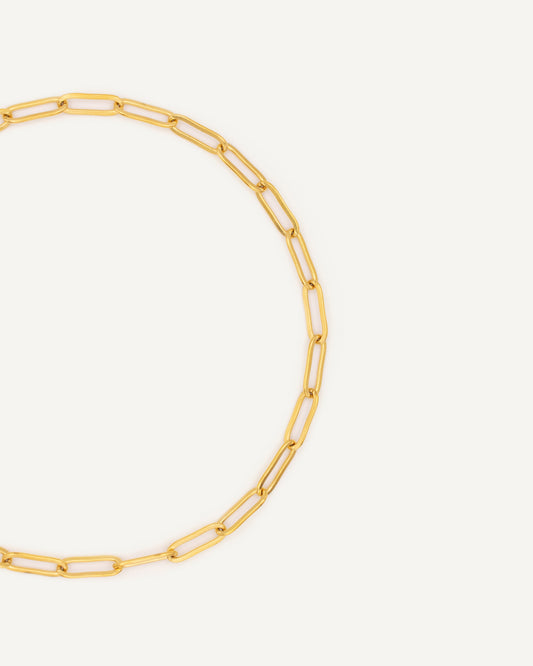 Cadena Eslabones 4mm 45 Gold