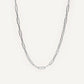 Cadena Eslabones 4mm 45 Silver