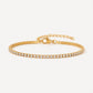 Pulsera Tennis Gold