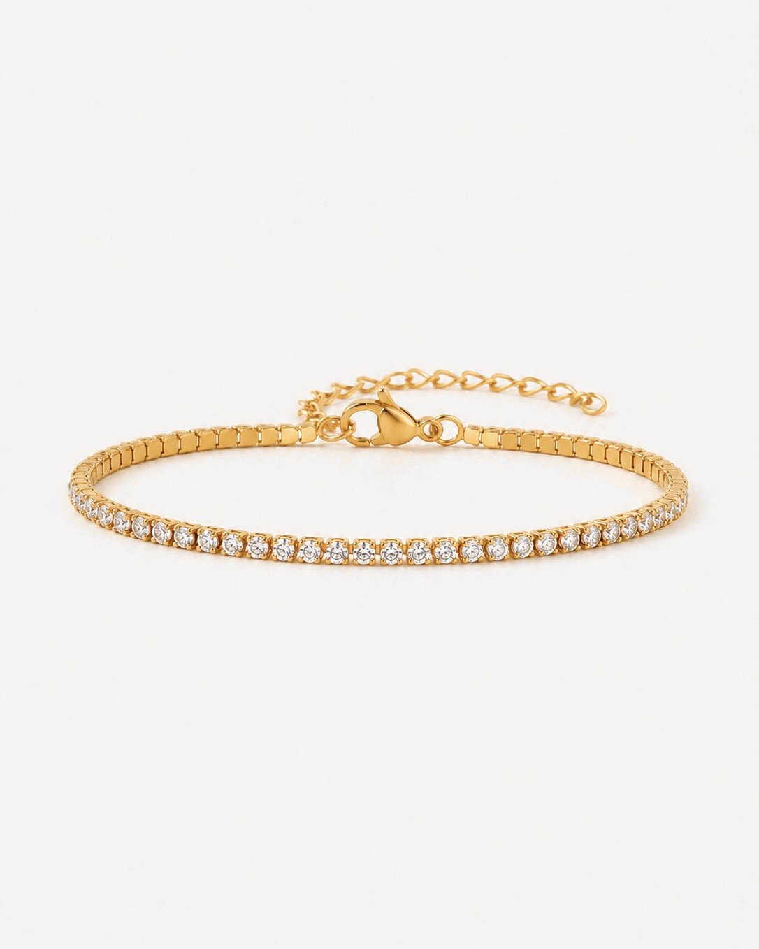 Pulsera Tennis Gold