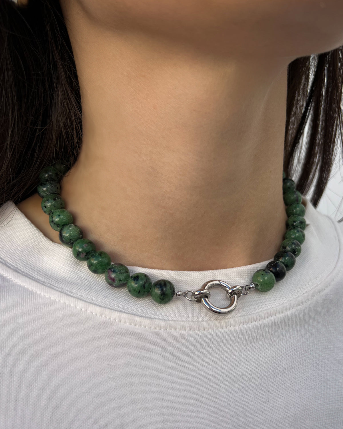 Collar Rubí Zoisita