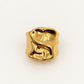 Anillo Sculpt Gold BEOCCA - frontal