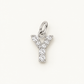 Inicial Y con circonitas Silver BEOCCA