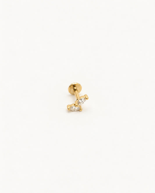Mini Pendiente Vela Gold