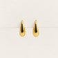 Pendientes Drop Gold de frente