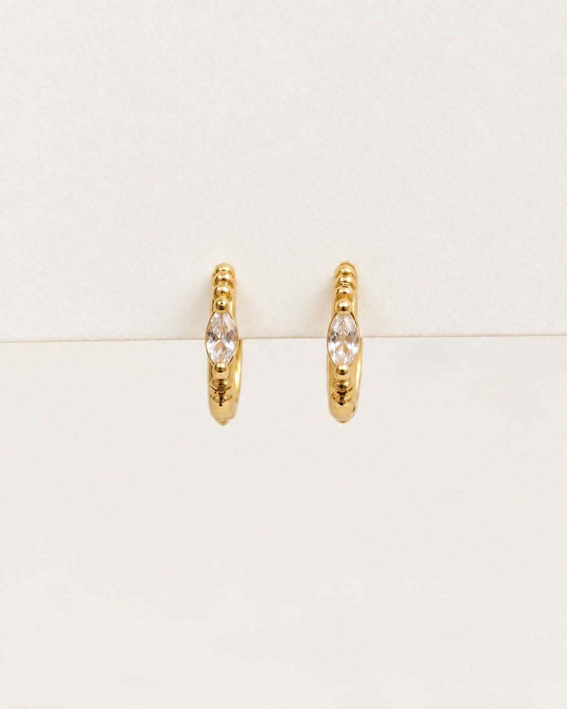 Detalle Pendientes Marquise Gold