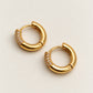 Pendientes Lumi Gold con circonitas