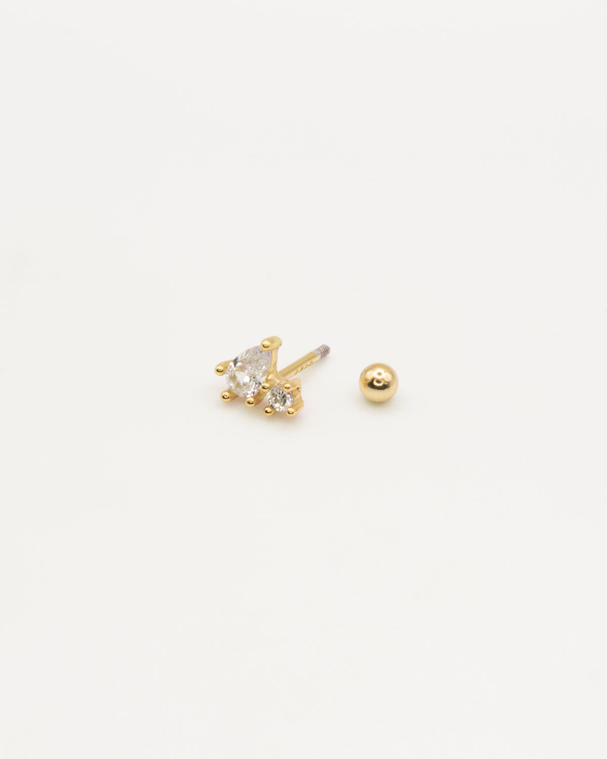 Mini Pendiente Rain Gold