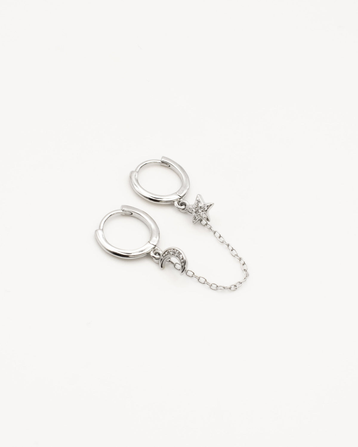 Aritos Cadena Moonstar Silver
