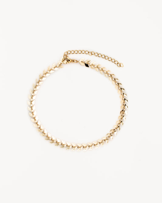 Tobillera Etnia Gold