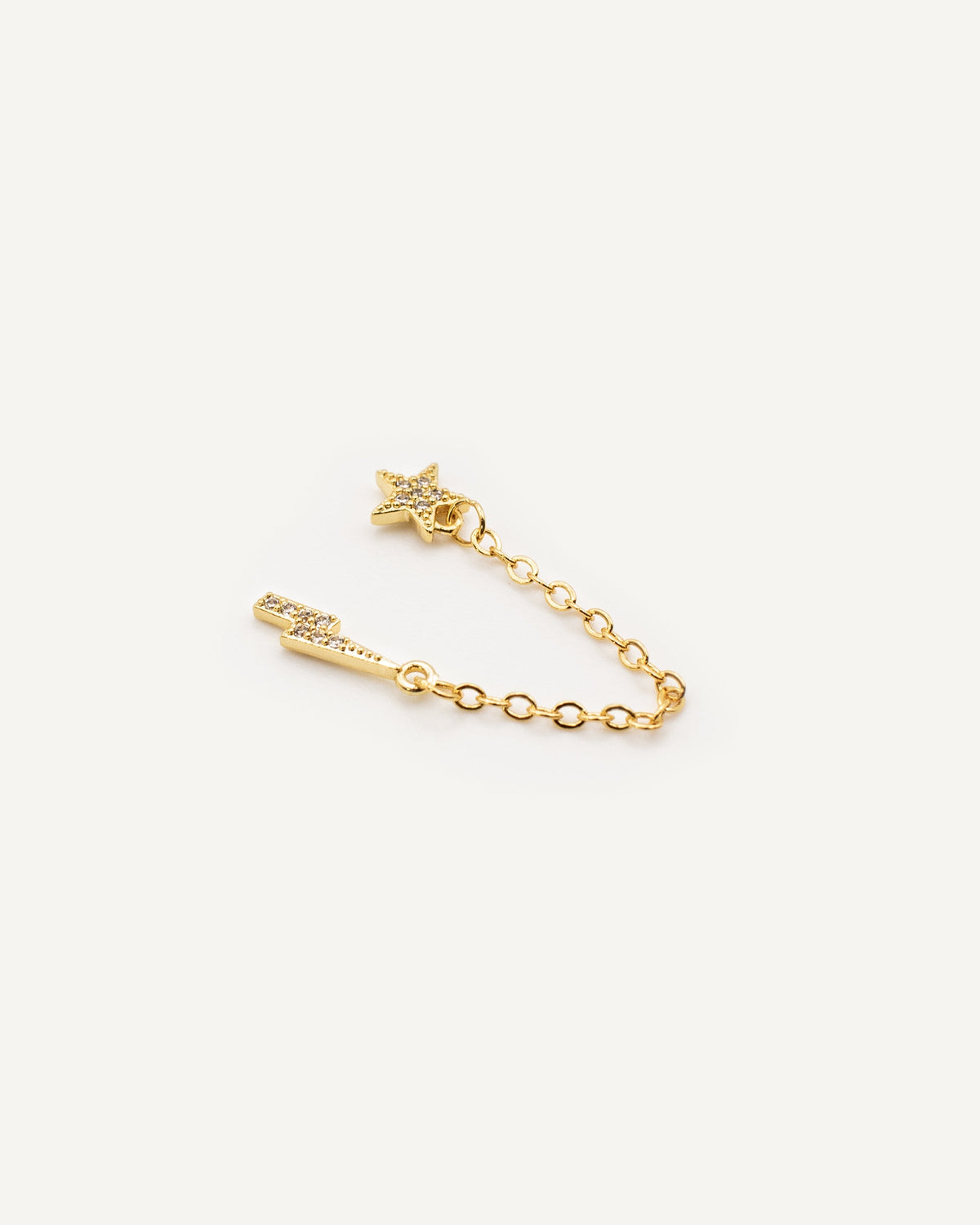 Mini Pendiente Cadena Bowie Gold