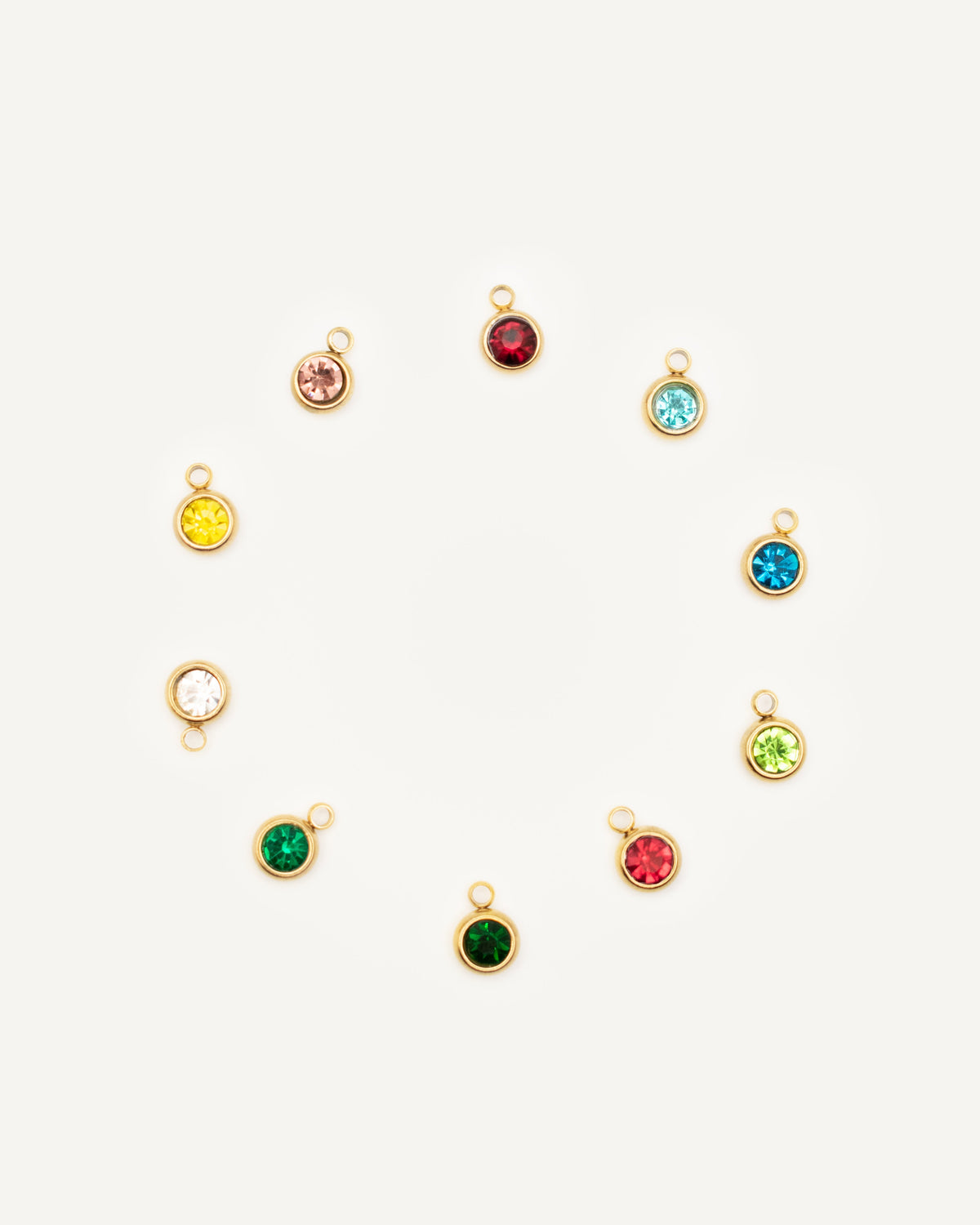Charm Circonita Color Gold