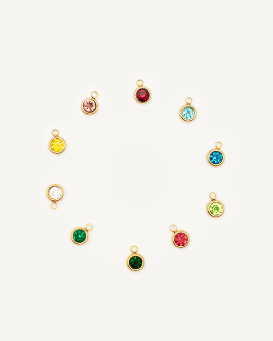 Charm Circonita Color Gold