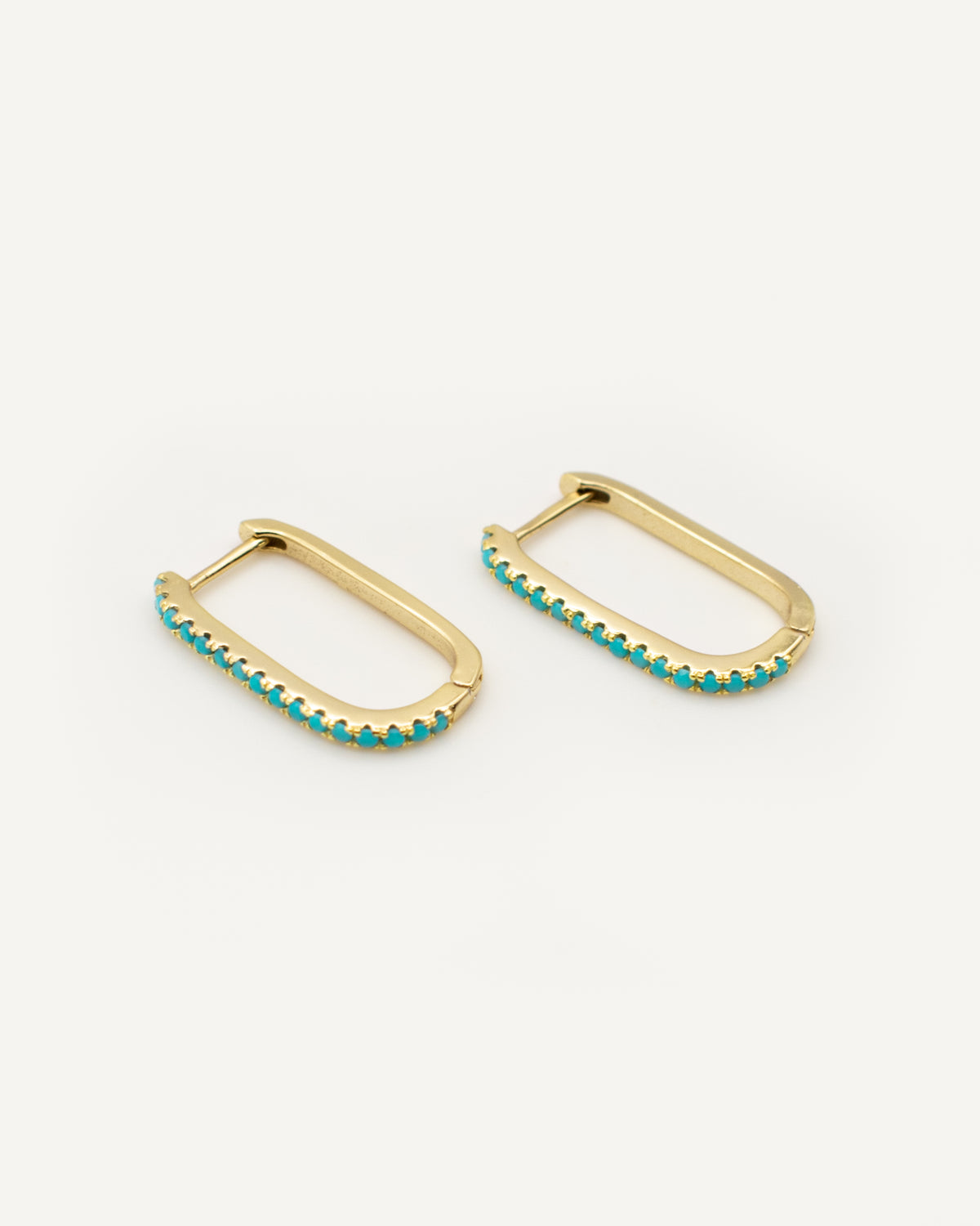 Arito Minimal 15mm Turquesa Gold