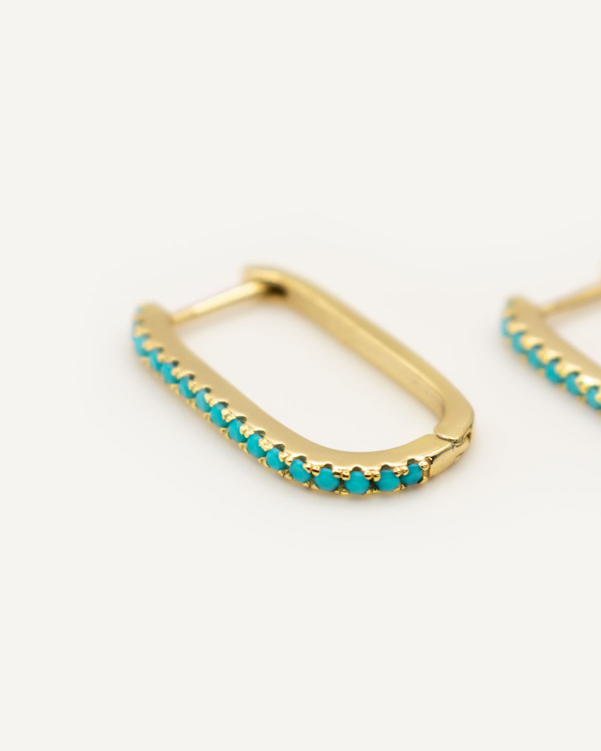 Arito Minimal 15mm Turquesa Gold