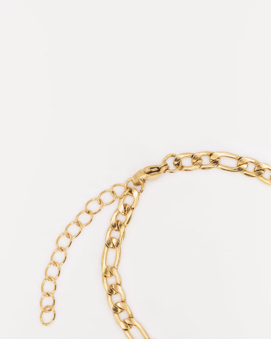 Pulsera Figaro Gold