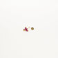 Mini Pendiente Lilith Fucsia Gold