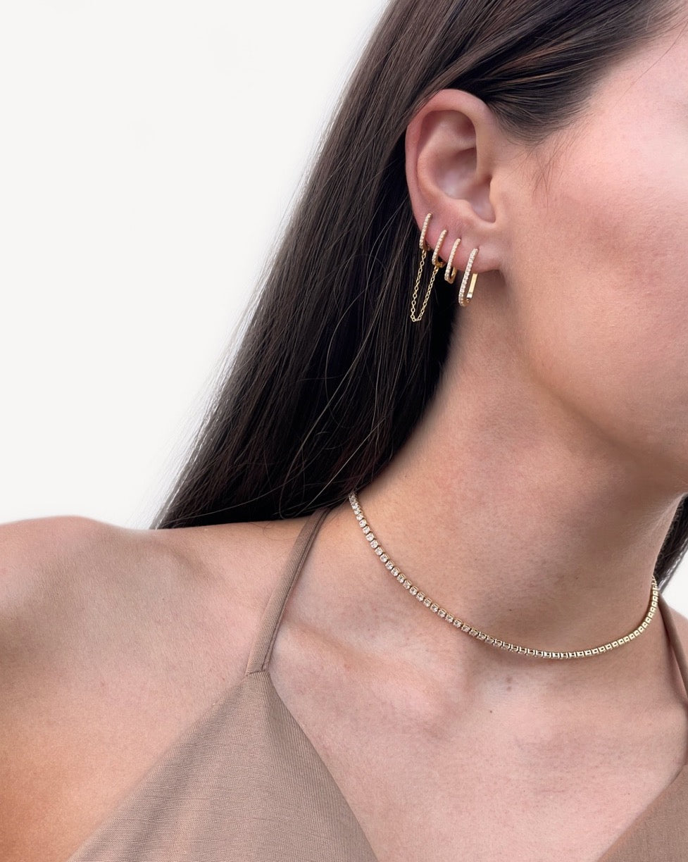 Collar Choker Tiffany Gold